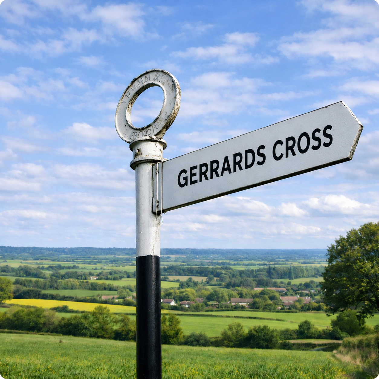 Gerrards Cross landscape sign