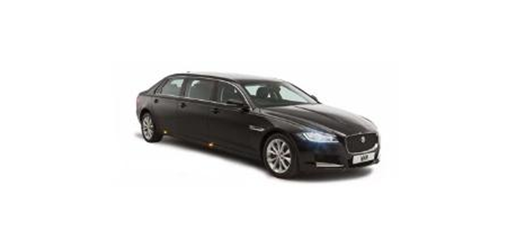 Black vehicle used for funeral services